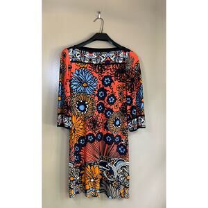 Ali Ro Casual Boatneck 3/4 Sleeve Boho Style dress Size 4